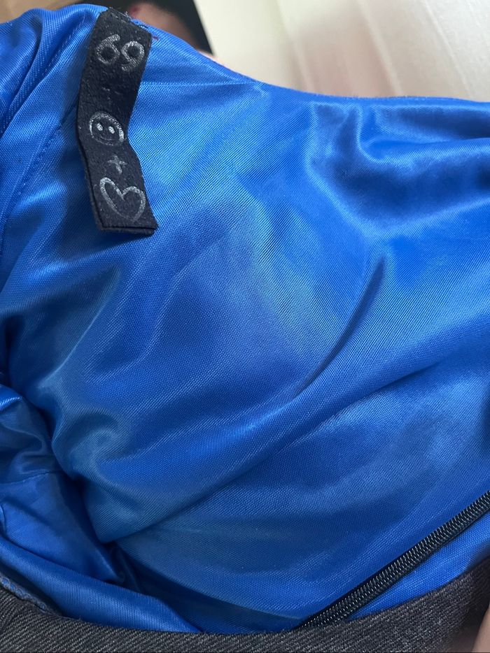 Robe Desigual grise et bleue L - photo numéro 8