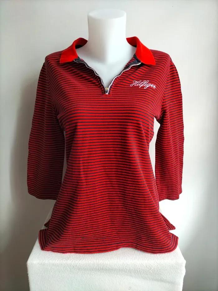 Pull Femmes Manches 3/4 Tommy Hilfiger (L)