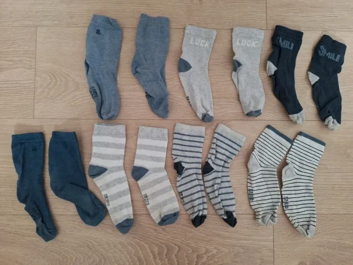 Lot de 7 paires de chaussettes 27/30 - photo numéro 2