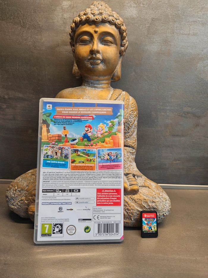 Mario + Les Lapins Crétins Kingdom Battle – Nintendo Switch – Très bon état - photo numéro 2