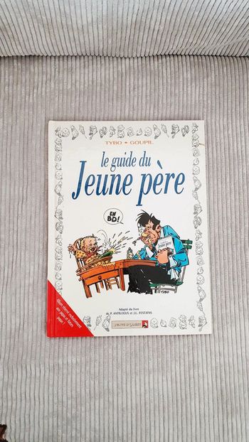 Livre Le guide du jeune père en BD