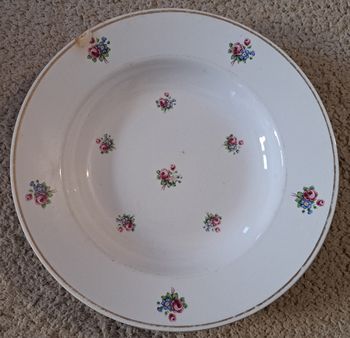 🍽 Ancienne assiette Moulin des Loups Navarre Hamage