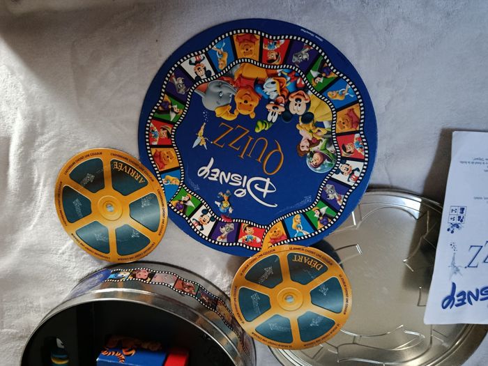 A saisir, jeu " Disney quizz" , boîte métal , ancien modèle ! ( Bien lire merci) - photo numéro 6