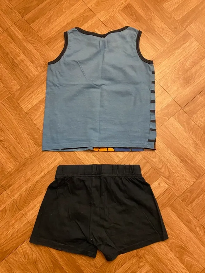 Ensemble débardeur + short bleu marine taille 24 mois Chase de la Pat Patrouille - photo numéro 2