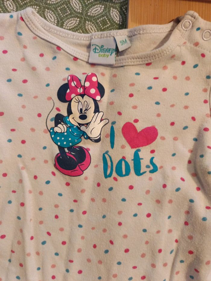 Robe et body Disney taille 9m - photo numéro 4