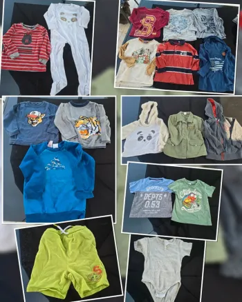 Lot 18 vêtements garçon 36 mois - 3 ans