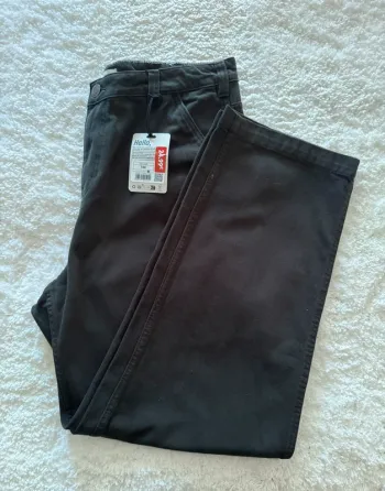 Jean Cargo BZB - Coupe Droite - Vert Kaki Foncé limite noir - Taille 44 - Neuf - Valeur 25€