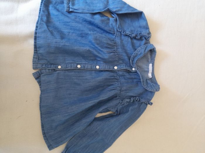 Blouse Jean fluide