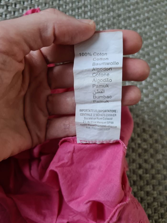 Robe légère rose - 12 mois - photo numéro 8