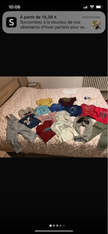 Lot vêtement garçon 23/24 mois