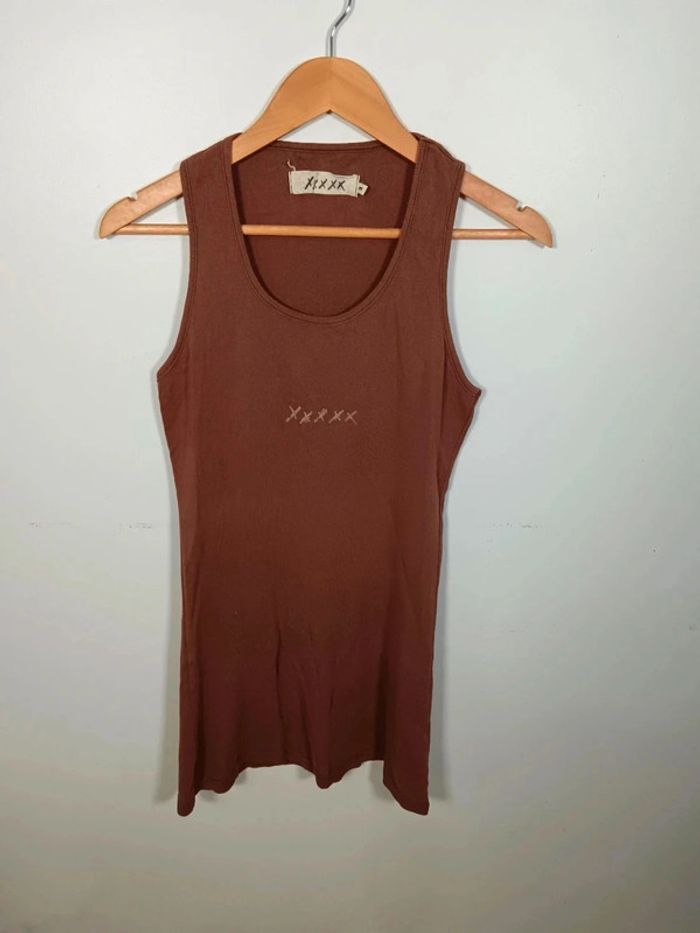 C18 débardeur marron XXXXX T3