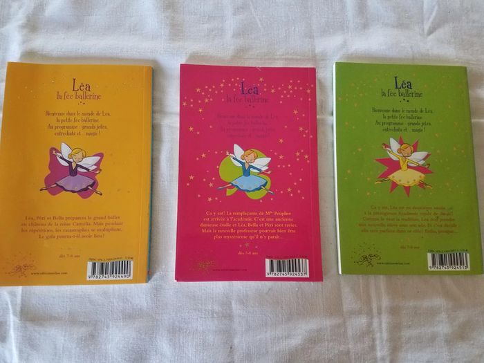 Lot de 3 livres Léa la fée ballerine - photo numéro 2