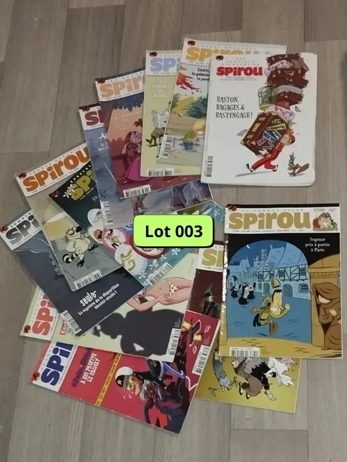 Lot de 12 magazines SPIROU année 2010 L003 - photo numéro 9