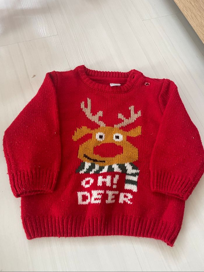 Pull de Noël + chaussette - photo numéro 2