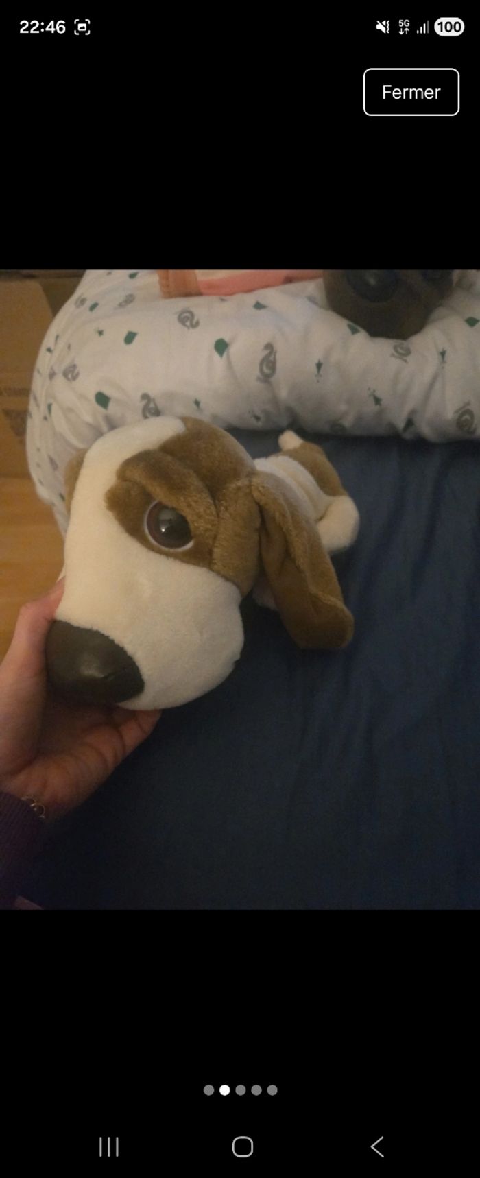 Peluche chien beagle - photo numéro 2