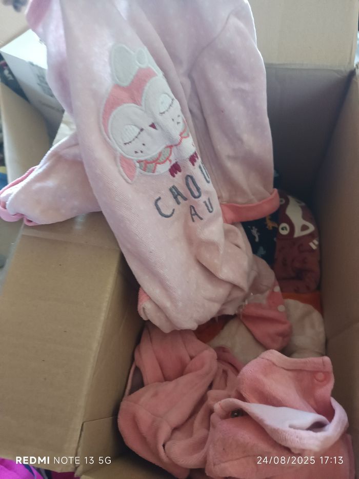 Lot grenouillère bébé 12 mois