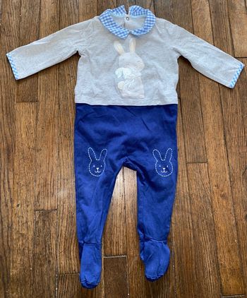 Pyjama coton sergent major  12 mois