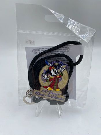 Lanière / collier / cordon édition limitée Mickey Mouse Disney100 Cast Member, The Band Concert