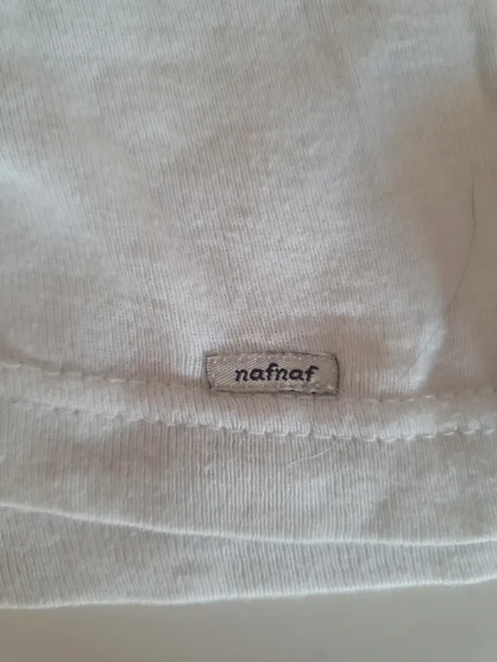 Débardeur blanc Naf Naf - photo numéro 4