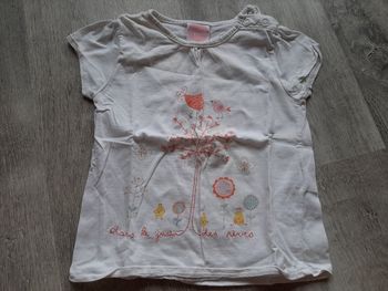 T shirt 12 mois fille