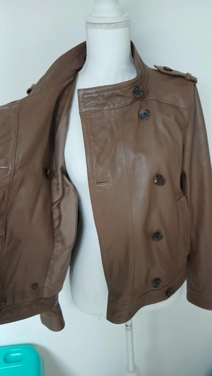 Veste en cuir d'ovin - photo numéro 6