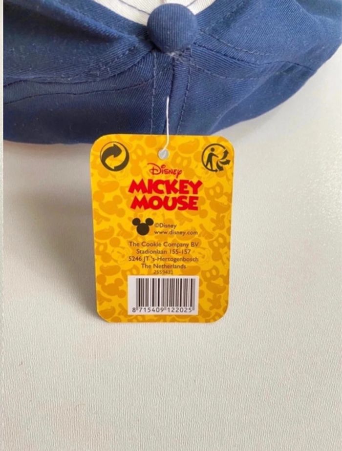 Casquette Mickey Mouse Disney - Neuve avec étiquette - Taille 52 (4/5 ans) - photo numéro 4