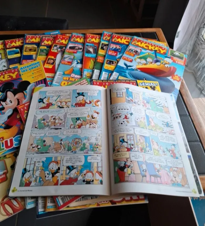 Lot magazines le journal de mickey - photo numéro 4