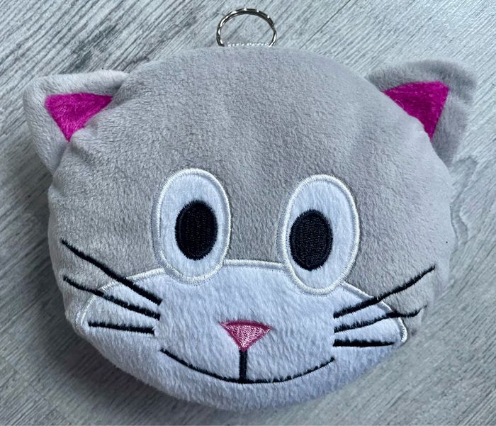 Pochette CD peluche chat