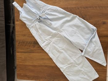 Combi pantalon type lin