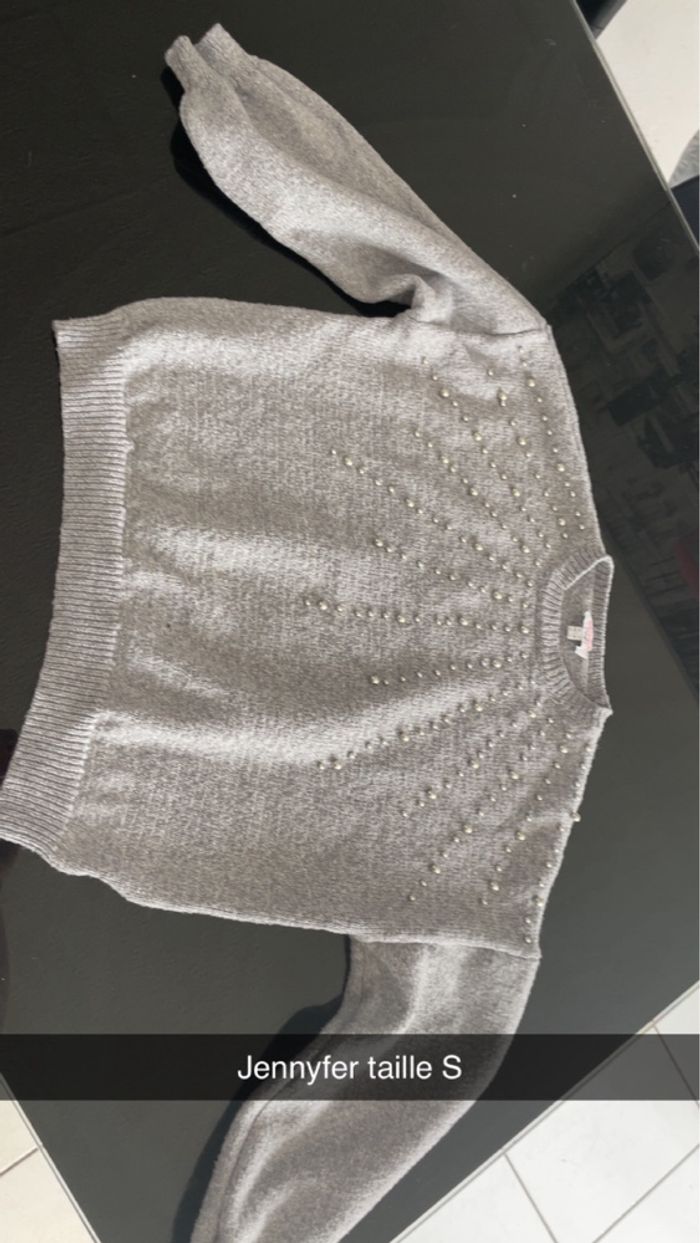 Pull avec perles - photo numéro 3