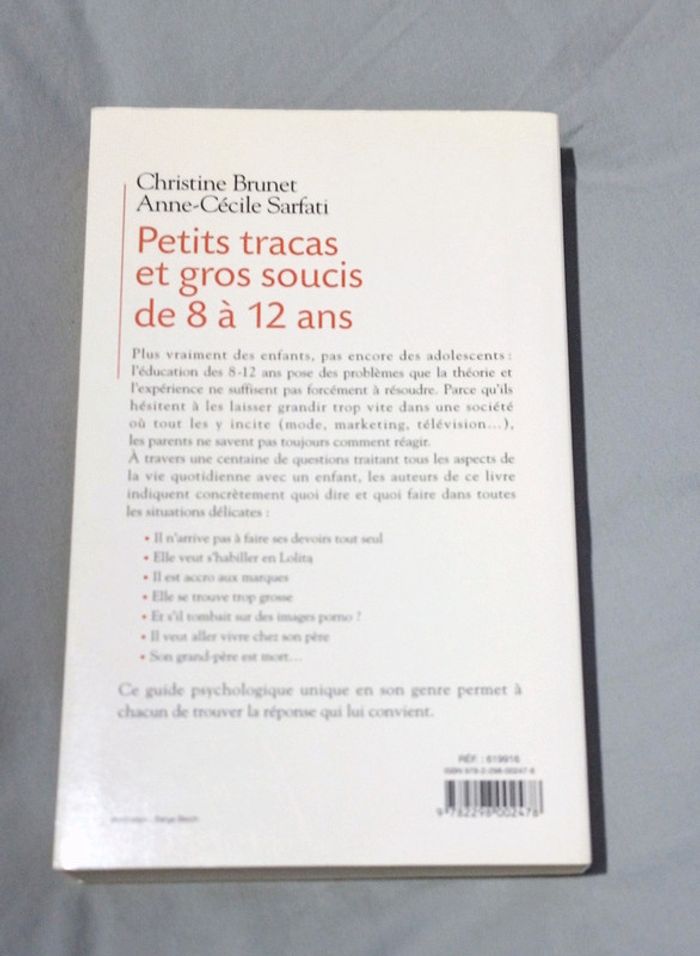 Petit tracas et gros soucis de 8 à 12 ans - photo numéro 2