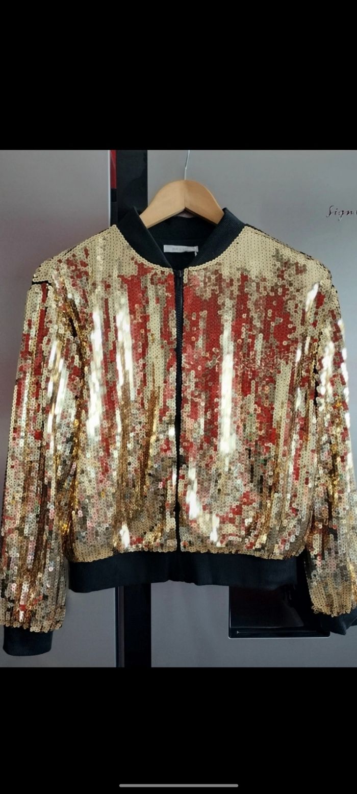 Veste sequins neuve