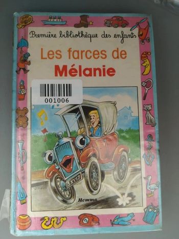 Livre Les farces de Mélanie