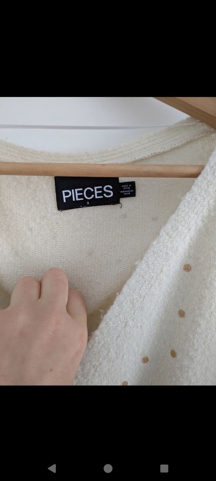 Pull cache cœur Pieces - photo numéro 2