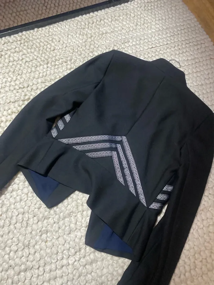 Blazer Jacke Schwarz - photo numéro 2
