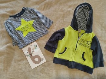 Tee-shirt ML et sa veste 