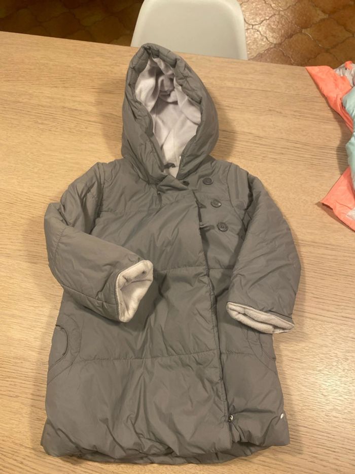 Doudoune grise Obaibi 3 ans