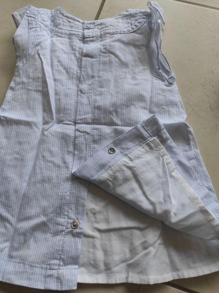 Ensemble robe culotte fichu été 6 mois - photo numéro 2