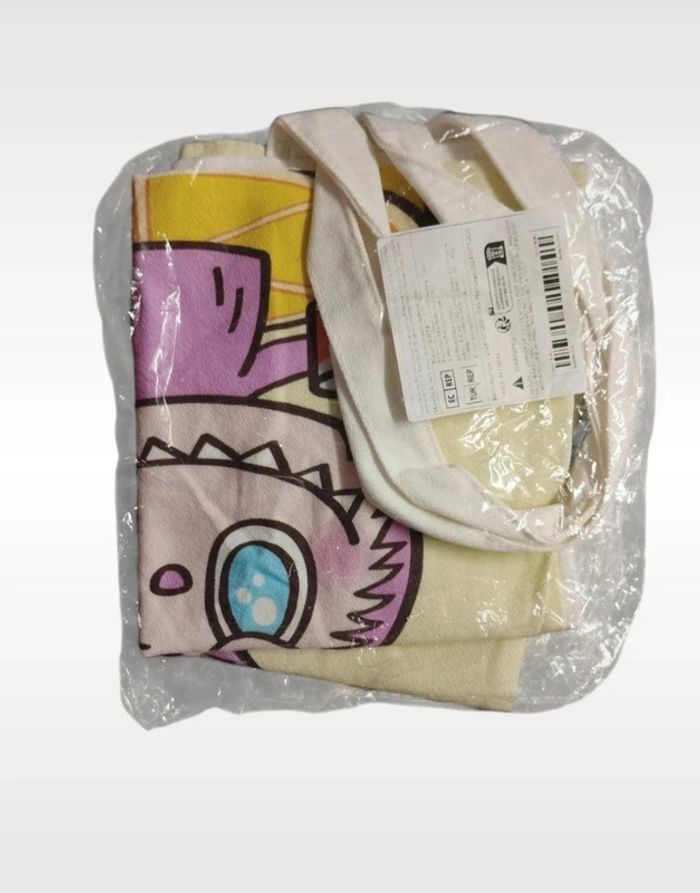 Tote bag sac cabas Labubu - photo numéro 2
