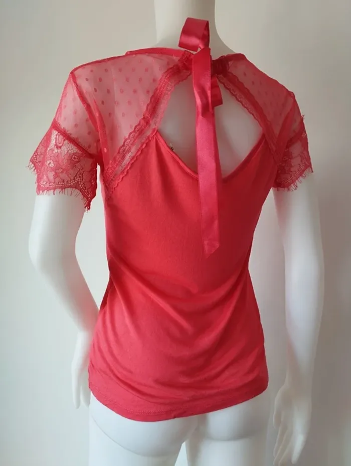 Blouse avec nœud dans le dos taille 34 - photo numéro 6
