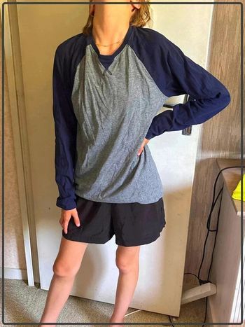 T shirt manche longue taille 36 marque tex