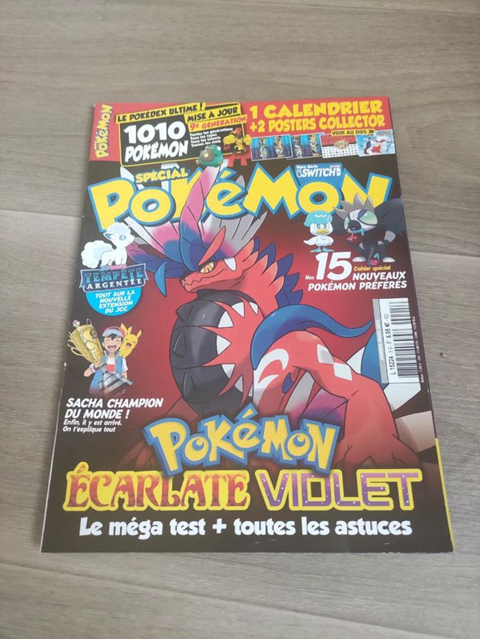Magazine + Calendrier Pokémon 2023