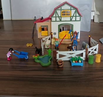 Le ranch poney club country Playmobil