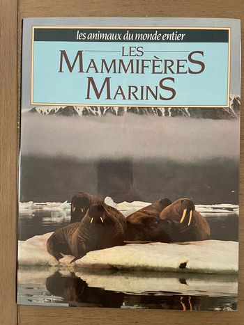 Livre Les mammifères marins