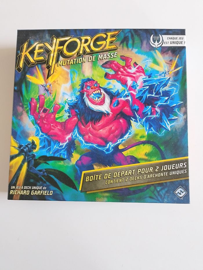 Keyforge mutation de masse fantasy flight games complet
