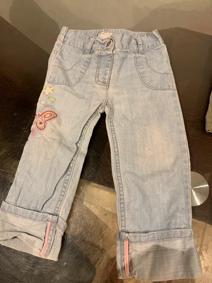 👶 Lot 5 pantalons bébé – Taille 18 mois – Bon état - photo numéro 8