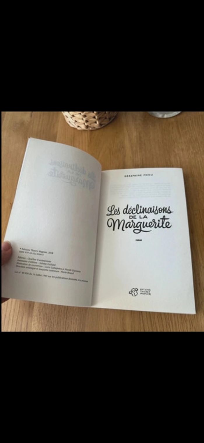 Livre Les déclinaisons de la Marguerite - photo numéro 5