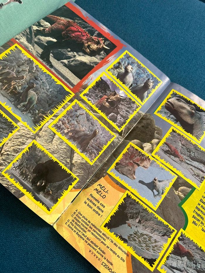 Album Panini complet Disney Dinosaures + poster autocollants stickers vintage collection - photo numéro 10
