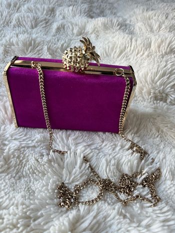 Pochette Fuchsia Ananas