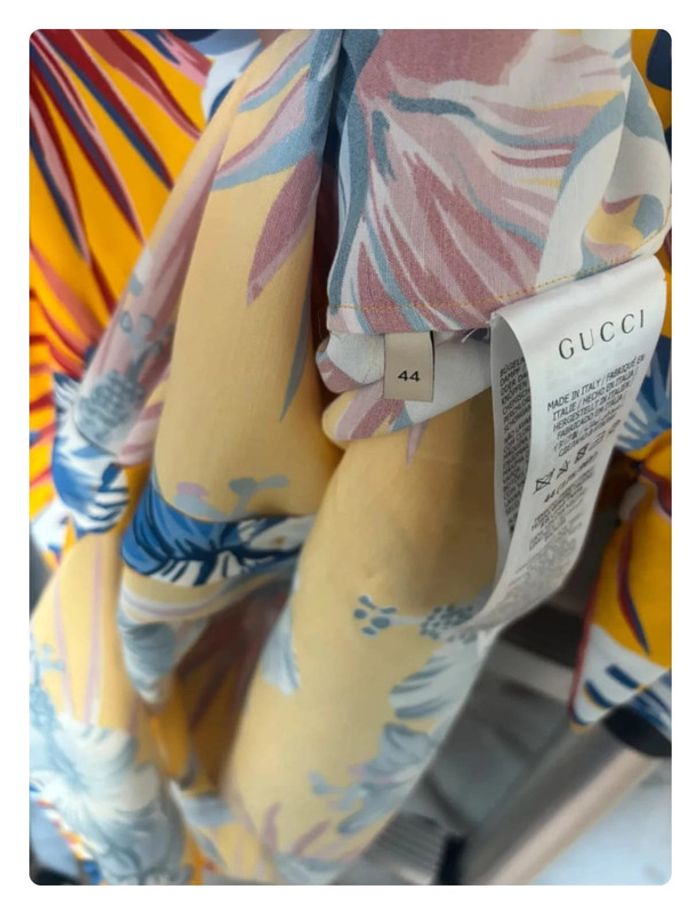 Chemise Gucci unisexe hawaïenne taille xs/s - photo numéro 7